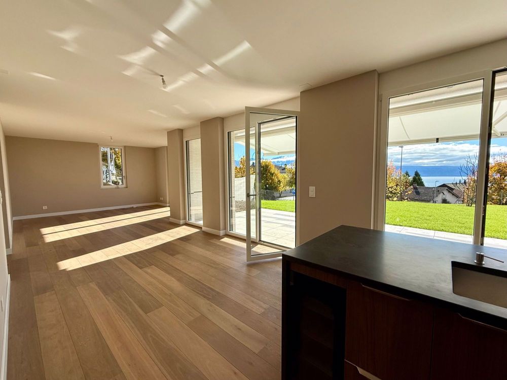 Appartement mit 3.5 Zimmern, unabhängig mit Seeblick und Garten - Pully - Bild 1