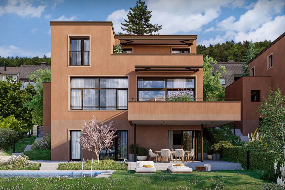«La Vina» Buchs ZH - Modernes Wohnen mit Aussicht - Aussenansicht