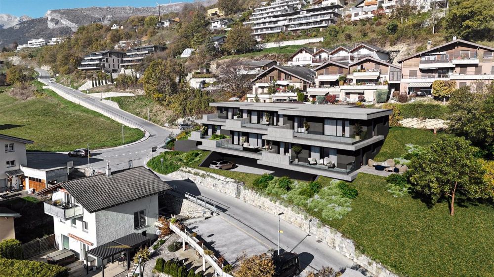 À vendre Attique 3.5 pièces aux Terrasses de Willy, Savièse - Bild 2
