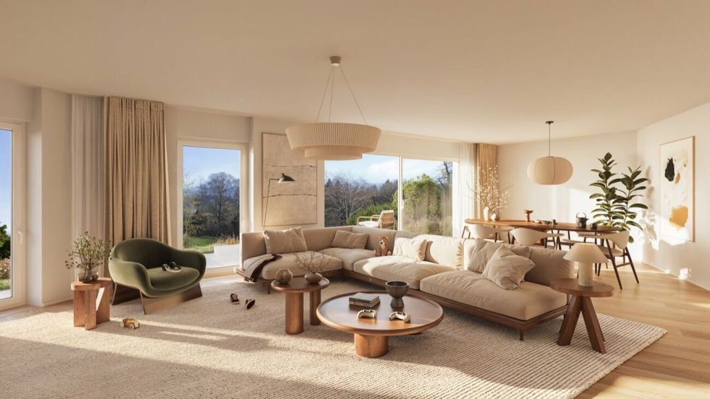 Schöne neue 3,5-Zimmer-Wohnung mit großer Terrasse und Aussicht - Bild 10