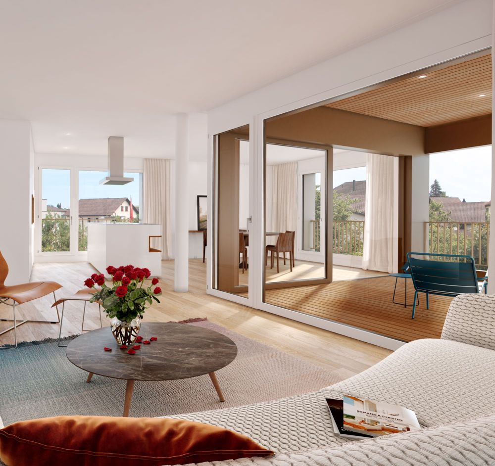 5.49 | Moderne 4.5-Zimmer-Maisonette-Wohnung in Beromünster - Bild 1