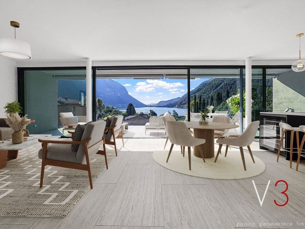 Elegante 4.5 locali al primo piano con terrazza e parziale vista lago - Bild 7