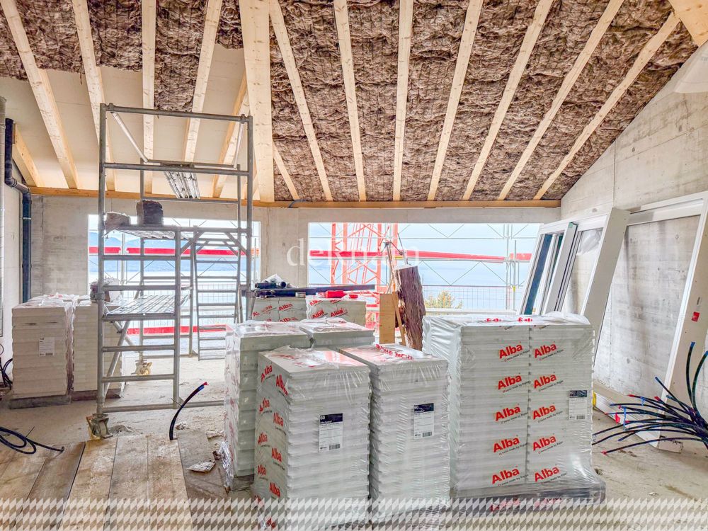 Duplex de 5,5 pièces en construction avec jardin et vue sur le Léman - Bild 4