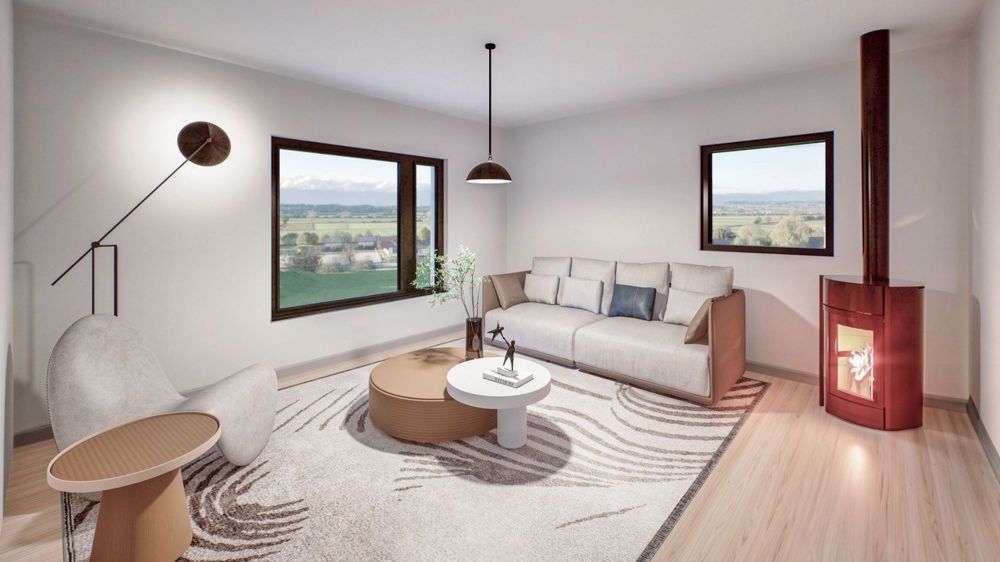 Triplex neufs de 6.5 pces avec jardin à Dompierre / FR - Bild 5
