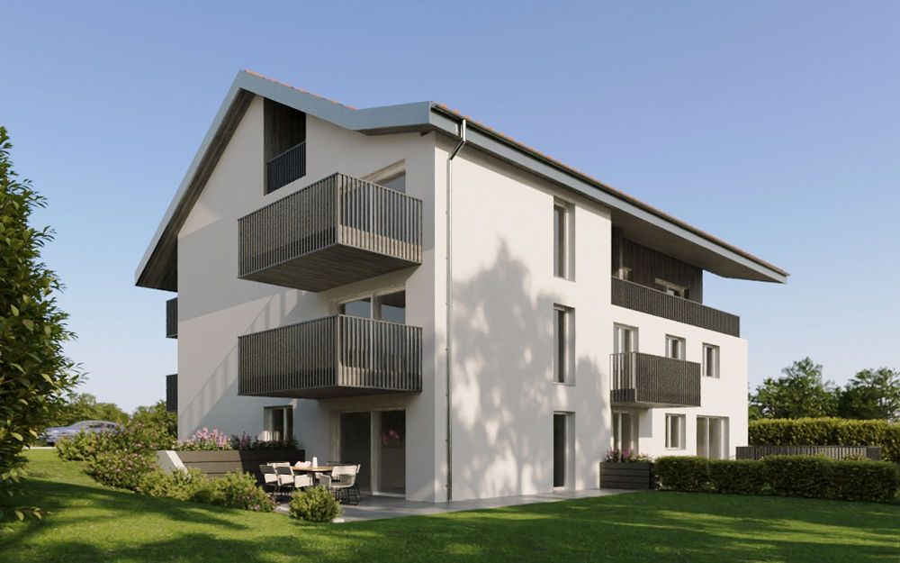 Großes 3,5-Zimmer-Wohnung mit Garten und Terrasse - Bild 2