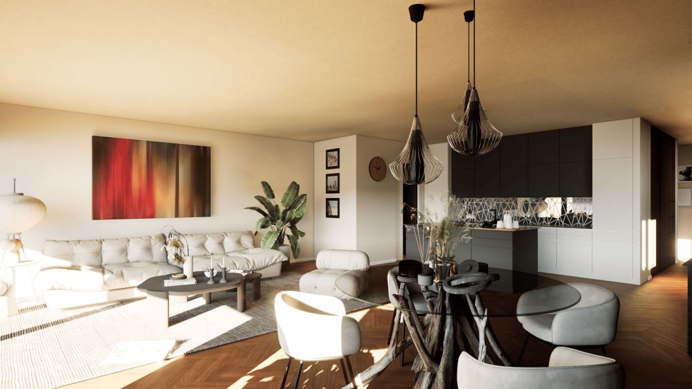 Moderne 4.5-Zimmer-Wohnung mit wunderschönem Ausblick in Gommiswald - Bild 5