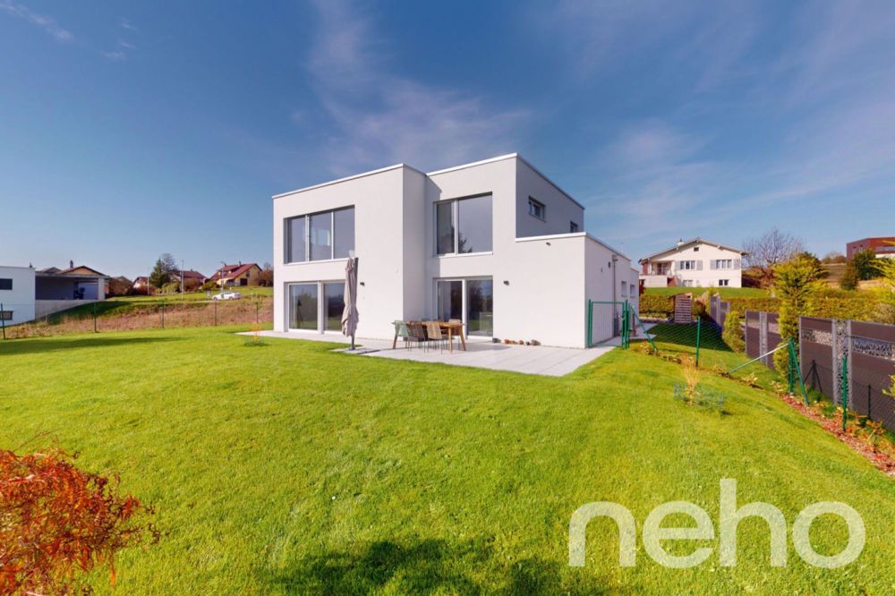 Magnifique maison construite en 2023 avec 4.5p. grand jardin et vue! - Bild 2