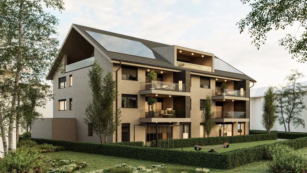 Moderne 4.5-Zimmerwohnung im 1. Obergeschoss – Komfort und Weitblick in Fraubrunnen - Bild 1