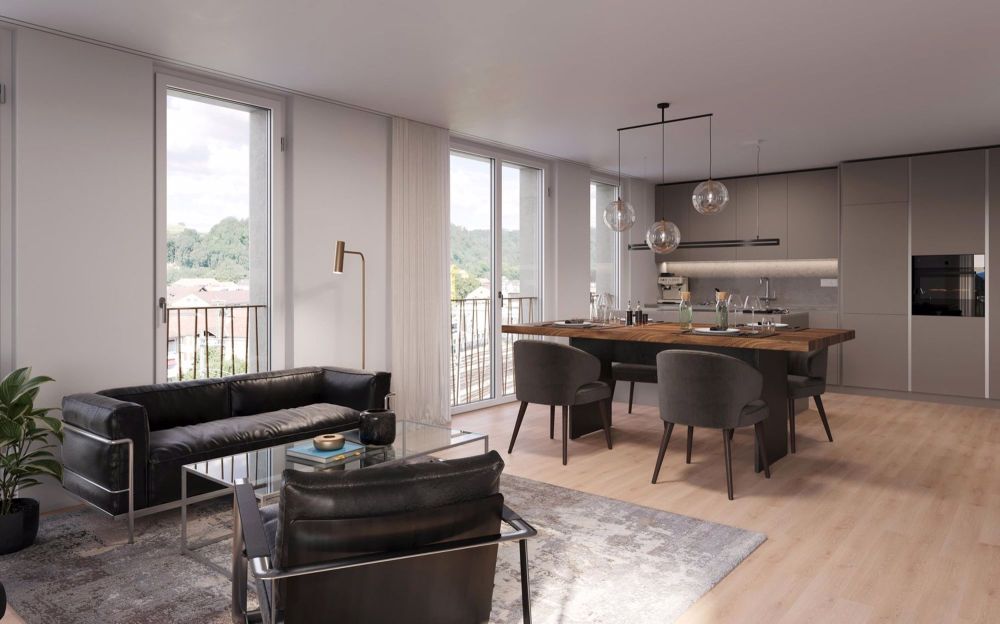 3.5-Zimmer Neubauwohnung im Aebi Areal - Bild 2