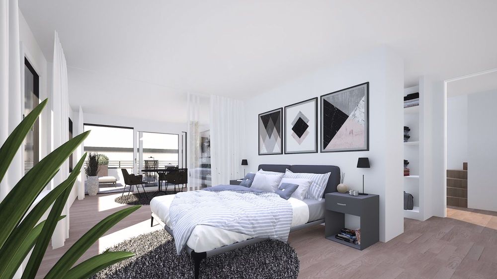 Neubau-Maisonette Attikawohnung mit Aussicht - Bild 11