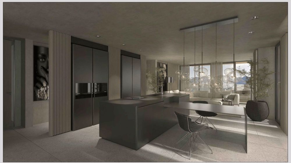 Appartamento a Melide di nuova costruzione con splendida vista lago - Bild 7