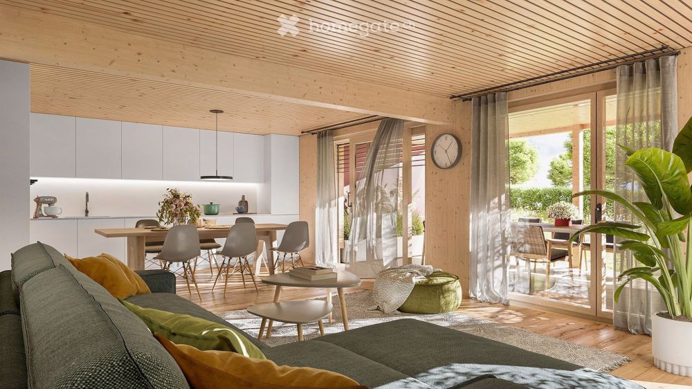 Gesundes, modernes Wohnen in 4.5-Zimmer-Neubau-Wohnung an ruhiger Lage in Wittenwil - Bild 1