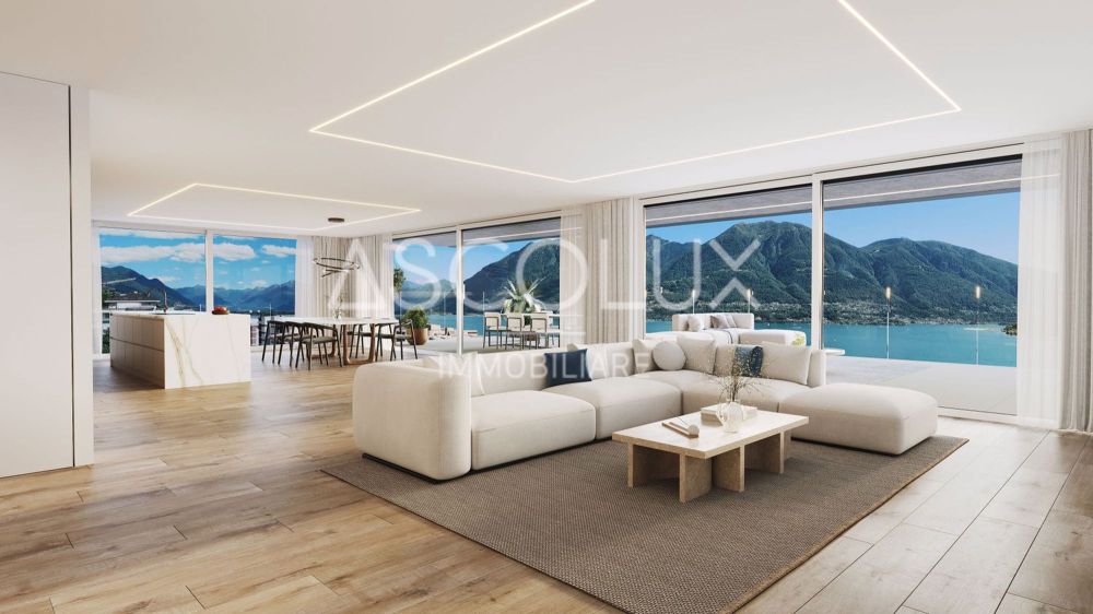 Residenza Cataleya Attico di prestigio di 5.5 locali con vista e posizione esclusiva | Residenza Cataleya Prestigeträchtige 5.5-Zimmer-Attikawohnung mit Aussicht und exklusiver Lage - Appartamento n°11 (Soggiorno A1) formato 16-9.jpg