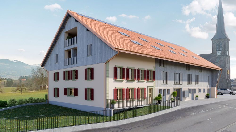 Appartements en PPE dans une ferme en cours de réhabilitation - Bild 2