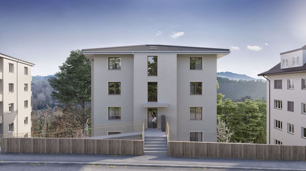 Balkone der Unterwälder: 4.5-Zimmer-Wohnung in der Stadt Freiburg - Bild 5