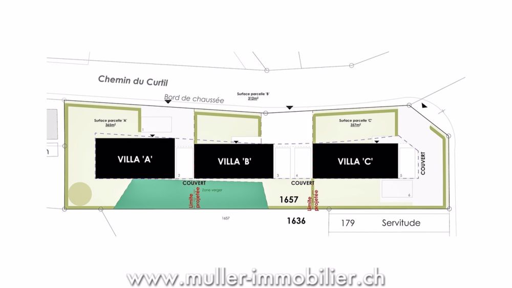 Neue Reihenhaus-Villa in einem historischen Weiler in der Broye - Bild 12