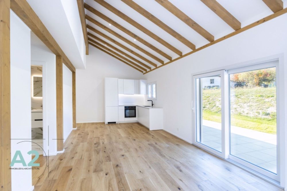 Appartement 3,5 pièces neuf, exposé nord-est avec jardin - Bild 3