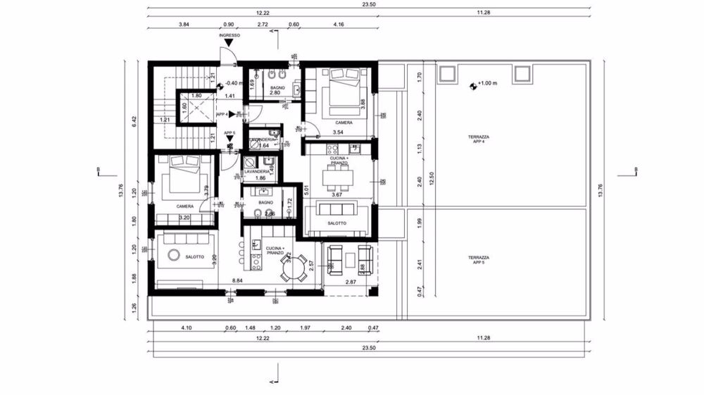 Prächtige Wohnung mit 87 m² Terrasse - Bild 9