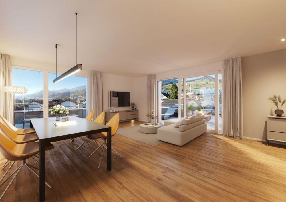 Äusserst hochwertige Attikawohnung mit riesiger Terrasse und wunderschöner Weitsicht - Bild 6