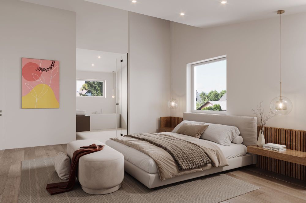 Neubau: Traumresidenz mit imposanter Terrasse und Weitblick - Bild 1