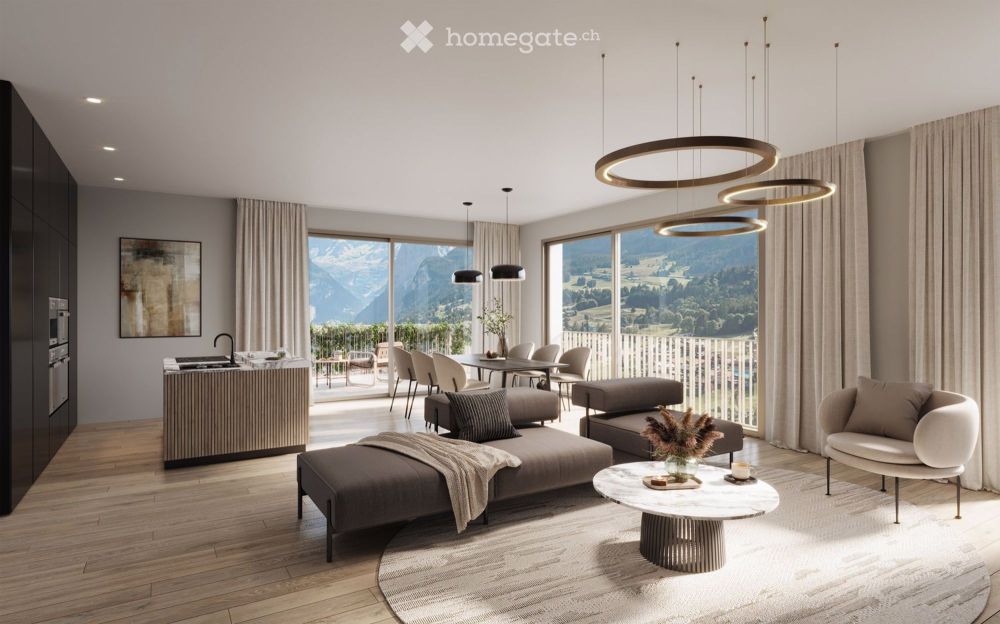 Exklusive 5.5-Zimmer-Attikawohnung mit atemberaubendem Ausblick in Naters - Bild 4