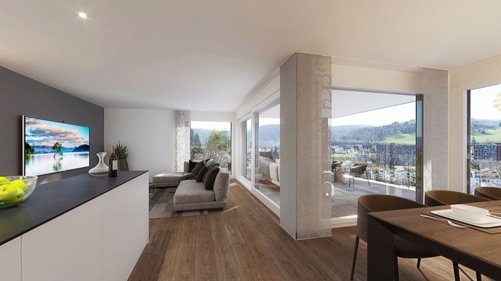 Topmoderne 4½-Zimmerwohnung mit grosser Terrasse - Bild 5