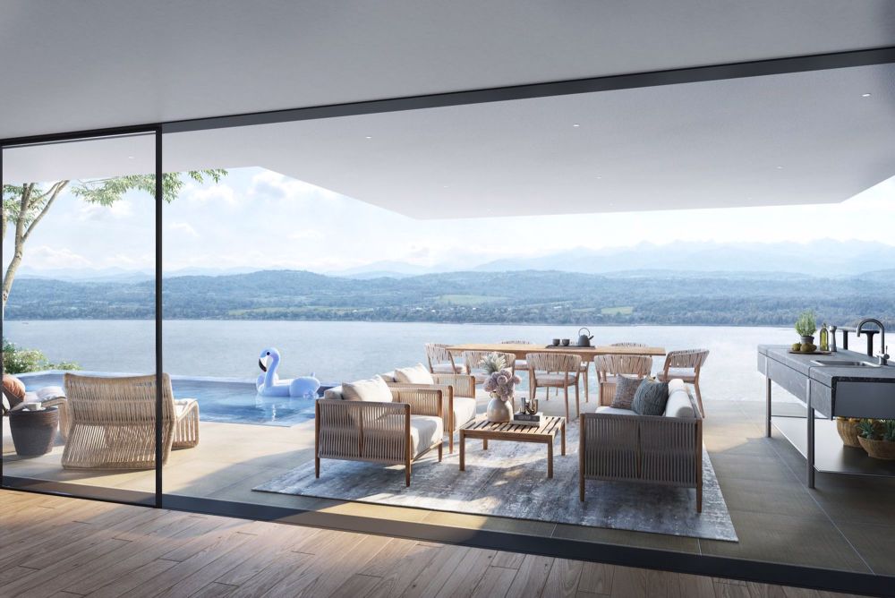 Villa individuelle d'exception avec vue panoramique sur le lac - Bild 1
