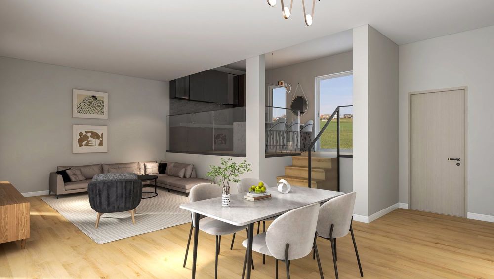 Neubau MINERGIE von 2 Villen in Savigny - Bild 6