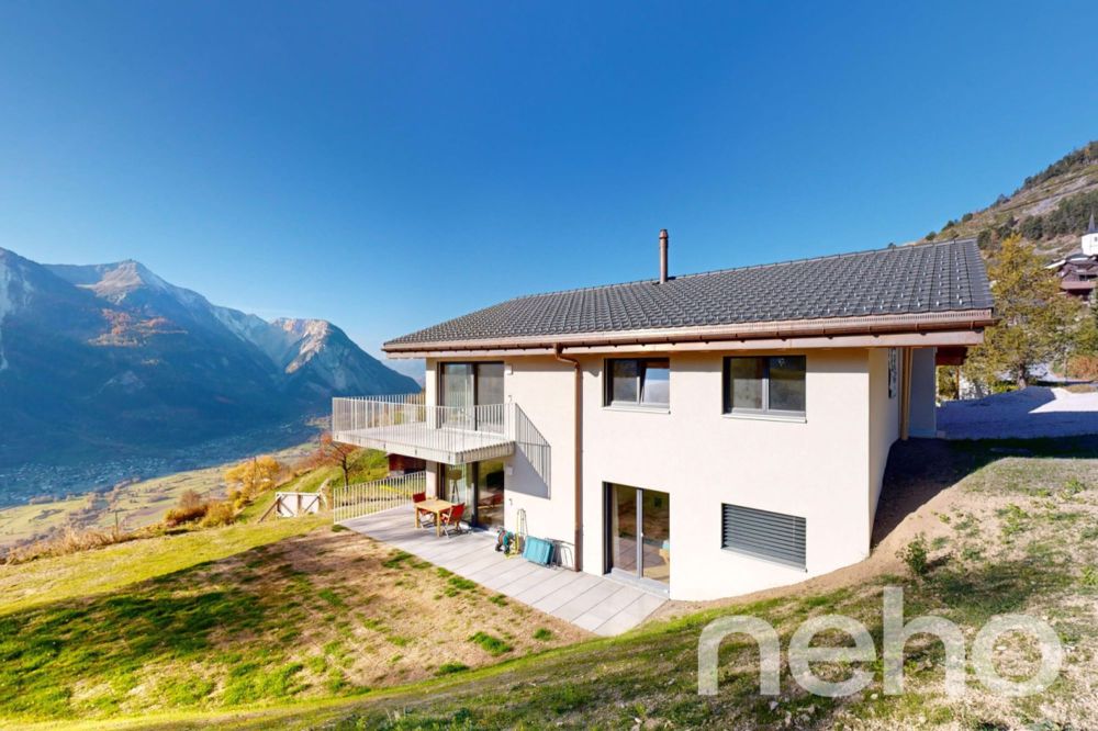 Neues Apartment mit Panoramablick, 5 Minuten von Leuk - Bild 4
