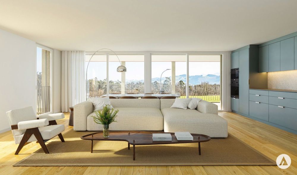 Neubauprojekt "ciel bleu": 2½-Zimmerwohnung im EG - Bild 5