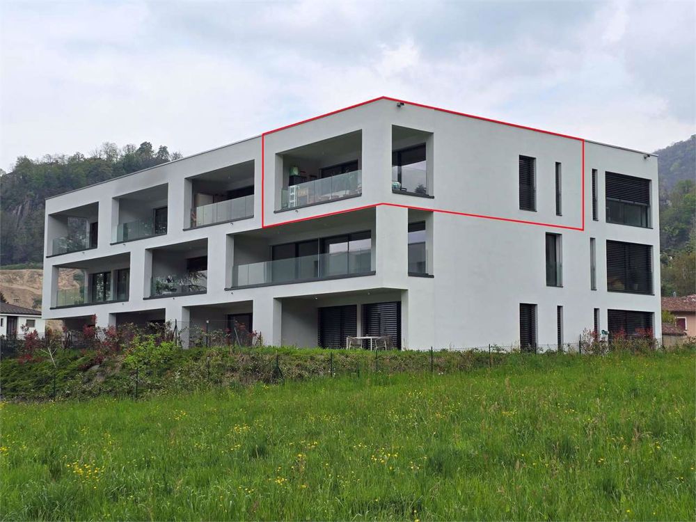 Neue 2.5-Zimmer-Wohnung mit großer Terrasse, eigener Waschküche und Parkplatz - Bild 1