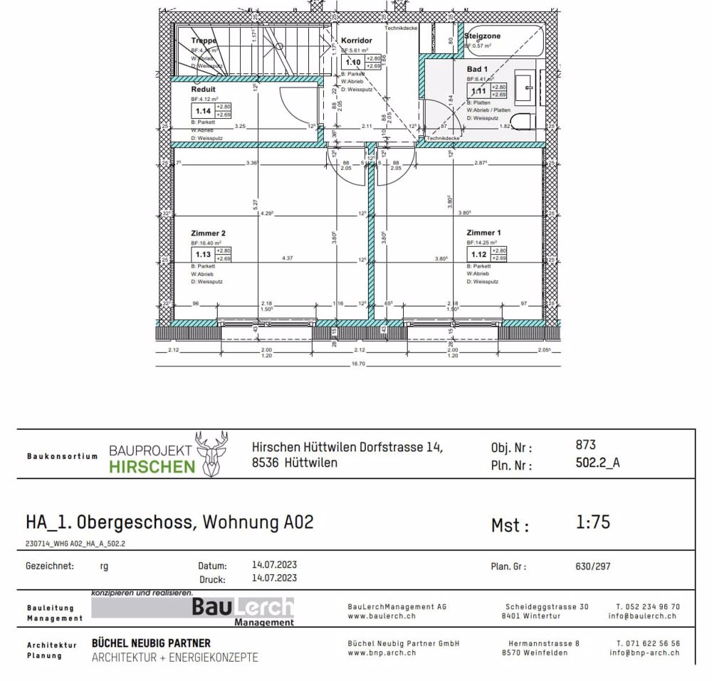3.5 Zimmer Maisonette Eigentumswohnung an zentraler Lage in Hüttwilen - Bild 7