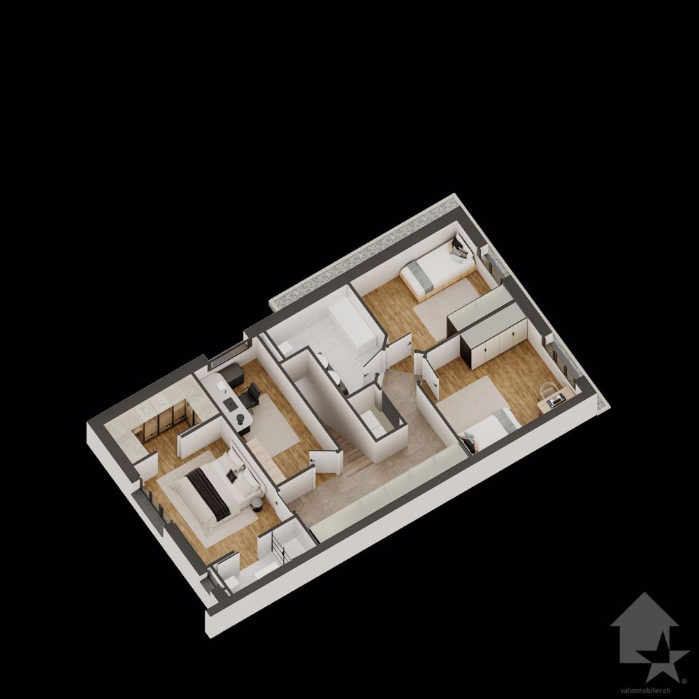 Collombey, neues Projekt einer 5.5-Zimmer-Villa - Bild 6