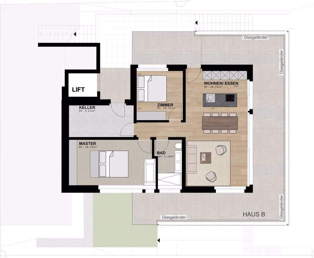 Letzte Chance: Terrassenwohnung mit Weitblick - Bild 8