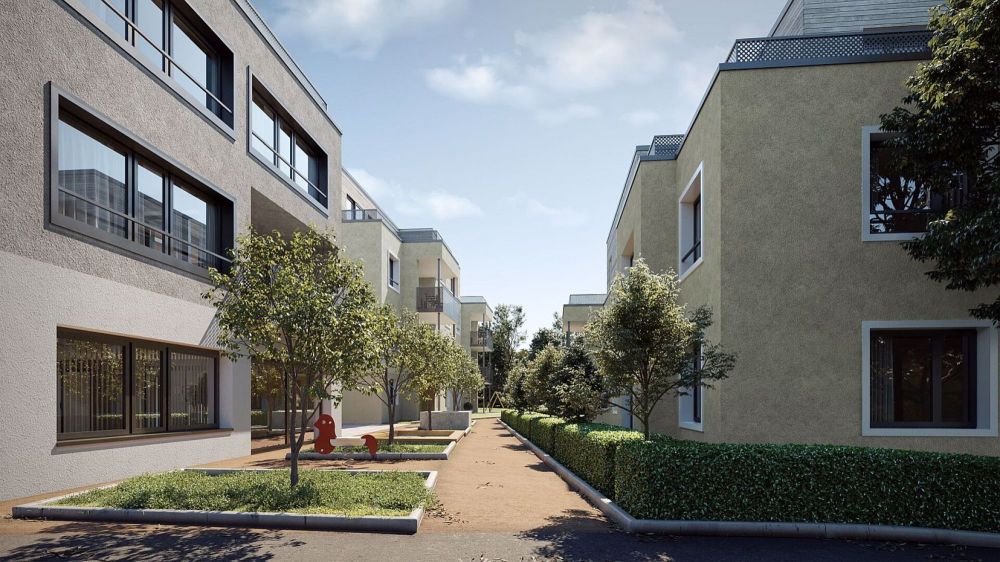 Neubau / Erstbezug: Wohnsiedlung "Hofgarten" / 3½-Zimmer-Wohnung OG - Bild 3