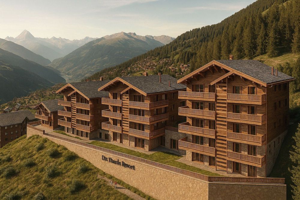 Derniers appartements disponibles - Opportunité d'investissement au... - 20250704_1248_Swiss Luxury Complex View_remix_01jzagkwzdfgha963nabfjtabb.png