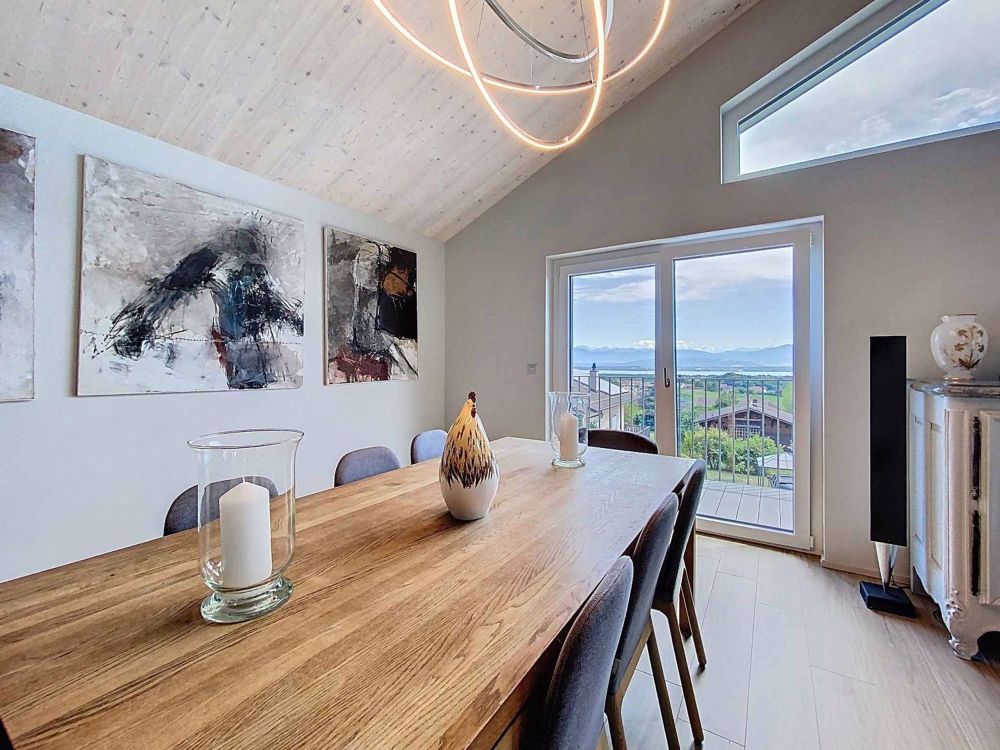 Magnifique Villa zeitgenössisch neu mit Panoramablick auf den See und die Alpen - Bild 5