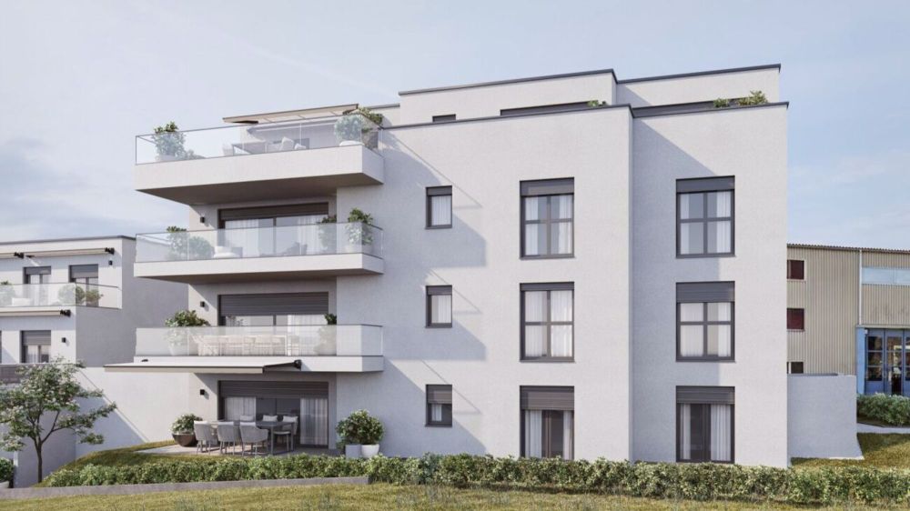 2½ Zimmer Attika Wohnung: Neubau mit Blick ins Grüne - Bild 1