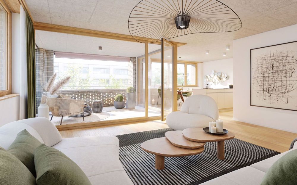 Erstvermietung im flo&fleur: Ihre 3.5-Zimmer Neubauwohnung mitten im Liebefeld - Bild 2