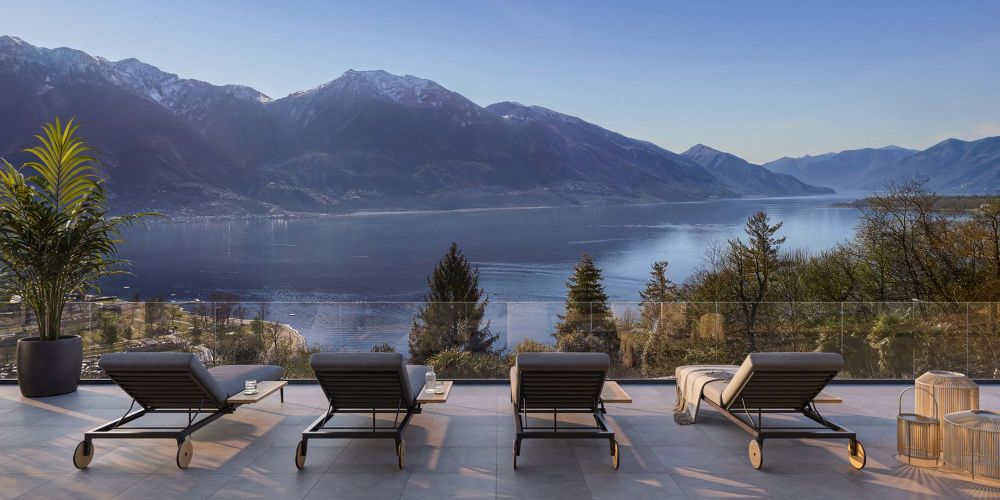 Attico di lusso 5.5 NUOVO Minusio vista lago - Bild 9
