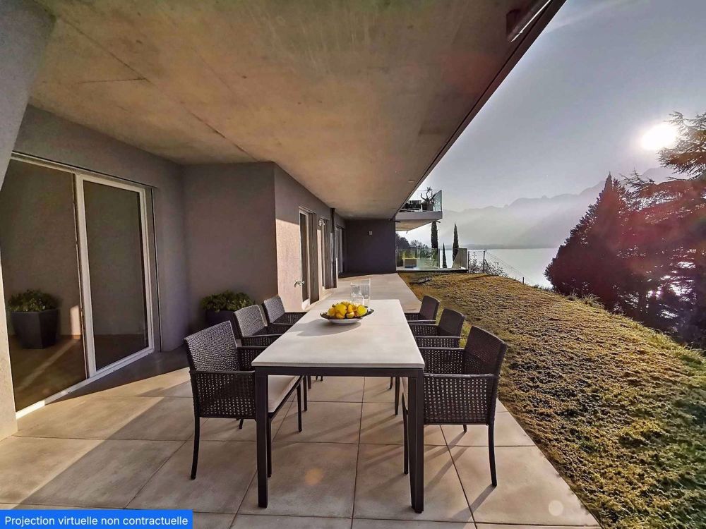 Neuf ! Appartement de 4.5 pièces avec jardin & vue lac - Bild 1
