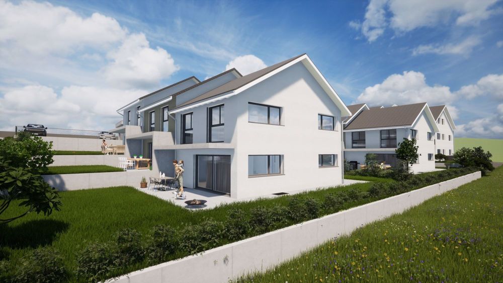 NEUBAU VIER DOPPELEINFAMILIENHÄUSER UND SECHS REIHENEINFAMILIENHÄUSER, NIEDERDORF - Bild 5