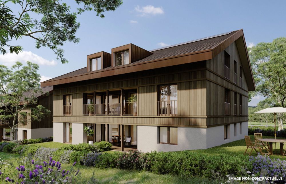 Garten von 216 m2 - Panoramablick - 3,5 Zimmer im Bau - Bild 3