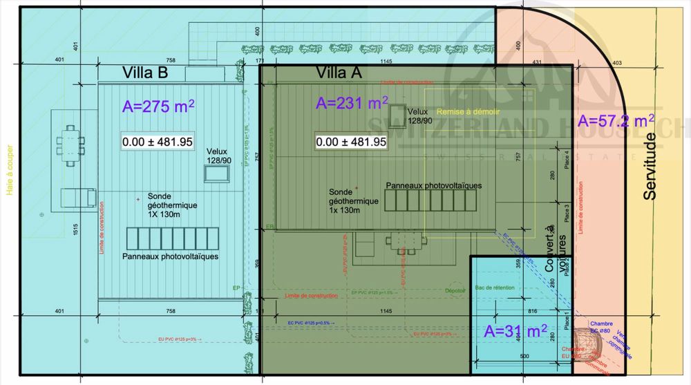 Prächtige individuelle Villen in der Nähe des Sees und der Annehmlichkeiten in Gletterens - Bild 9