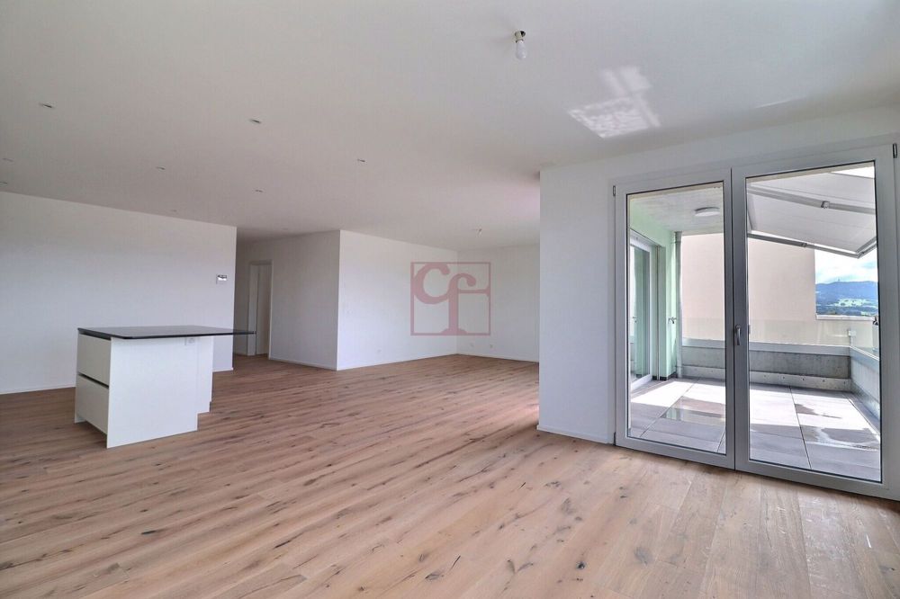 Arconciel - Prachtvolles 4.5-Zimmer-Neubau-Dachgeschoss - Grande pièce à vivre d'env. 50m2 avec accès sur le balcon