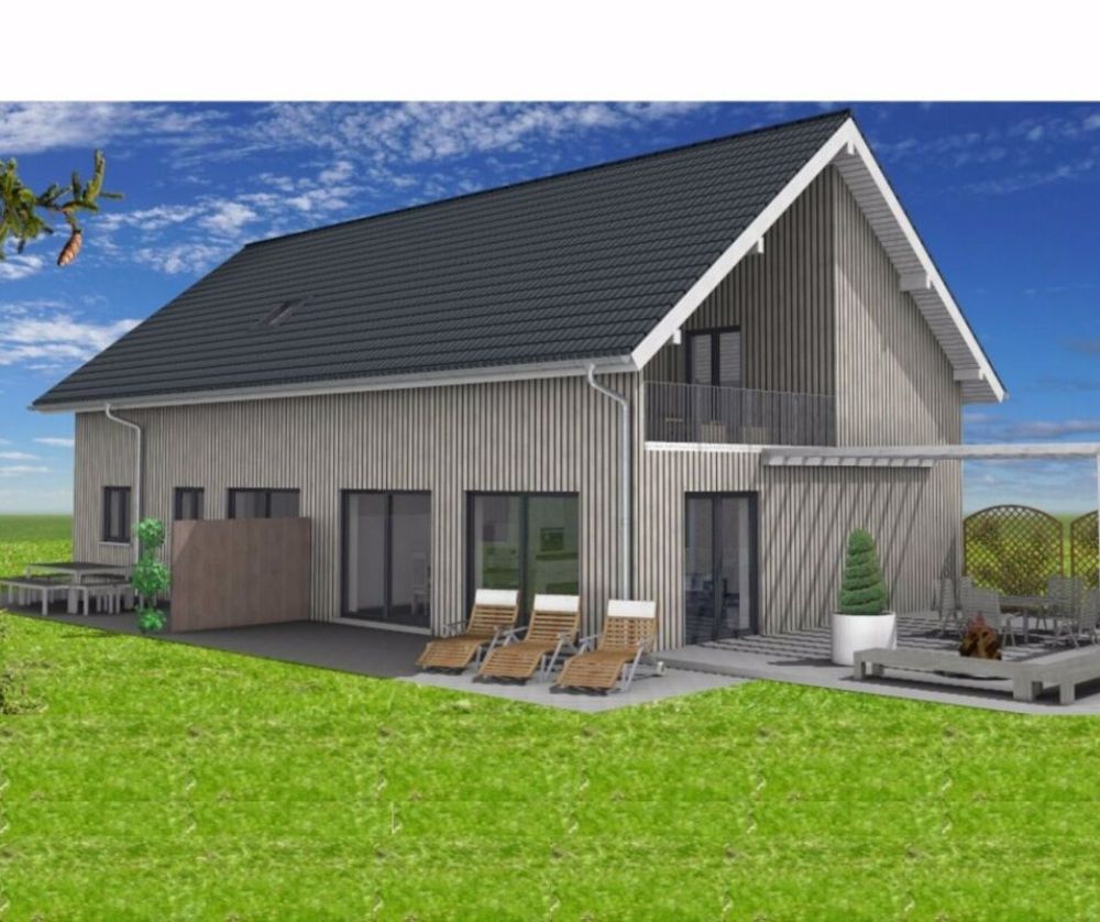 Grosses Haus mit Einliegerwohnung und viel Land - Neubau - Bild 1