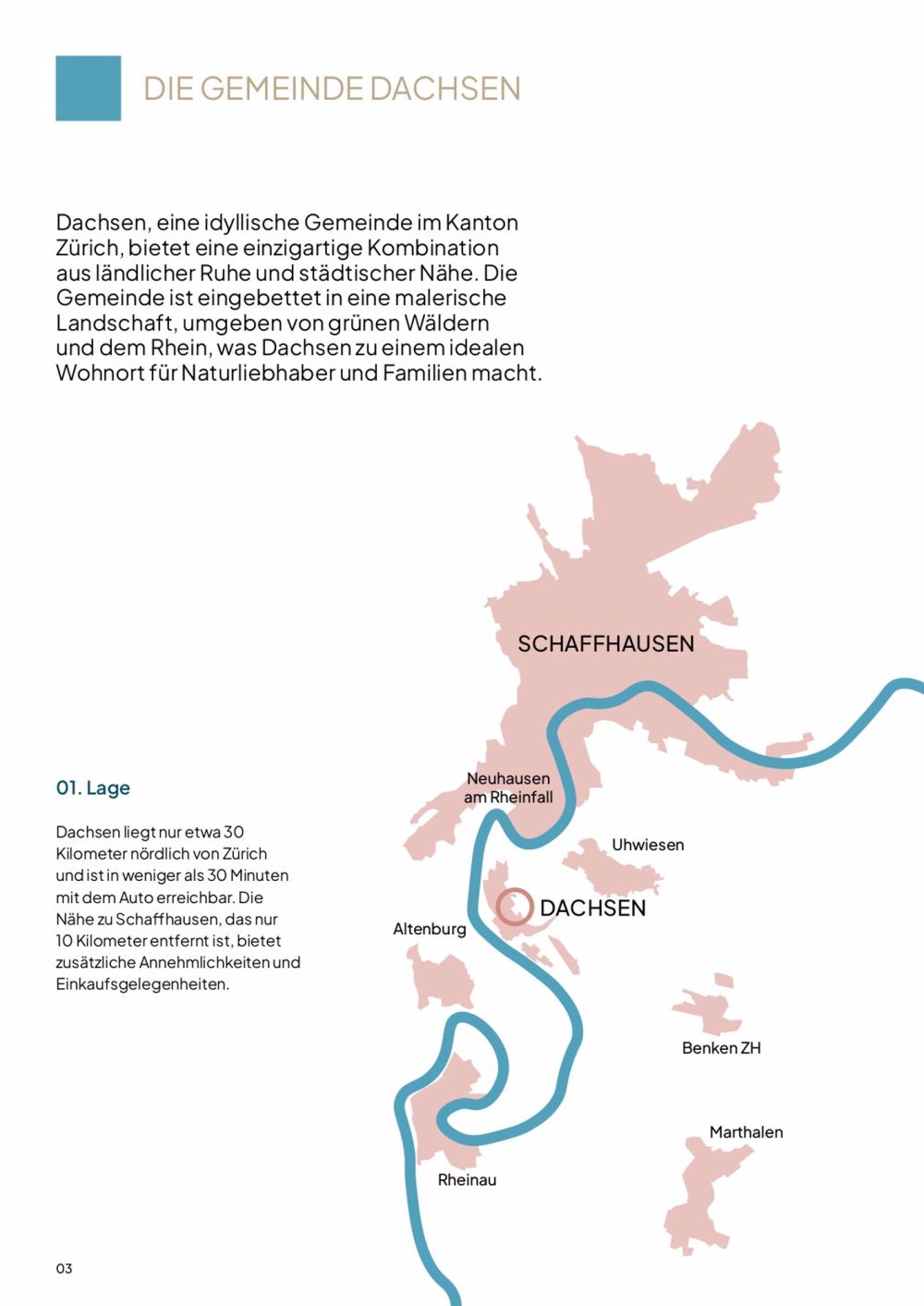 Exklusive 4.5 Zimmer Eigentumswohnung im Erdgeschoss in Dachsen mit Panoramablick - Bild 8