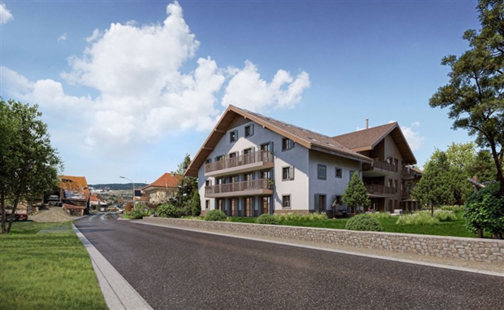 3.5 Zimmerwohnungen in Prâ d'Echarlens - Ab CHF 570'000 - Bild 1