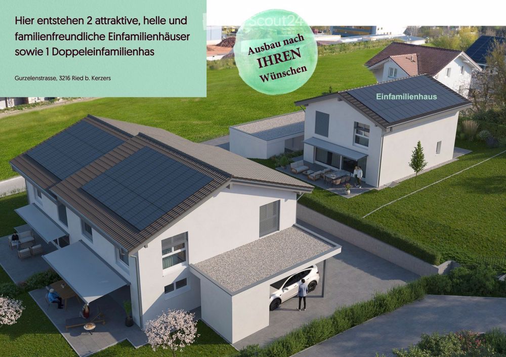 Ihr neues Zuhause in Ried b. Kerzers - Freistehendes Einfamilienhaus - Bild 1