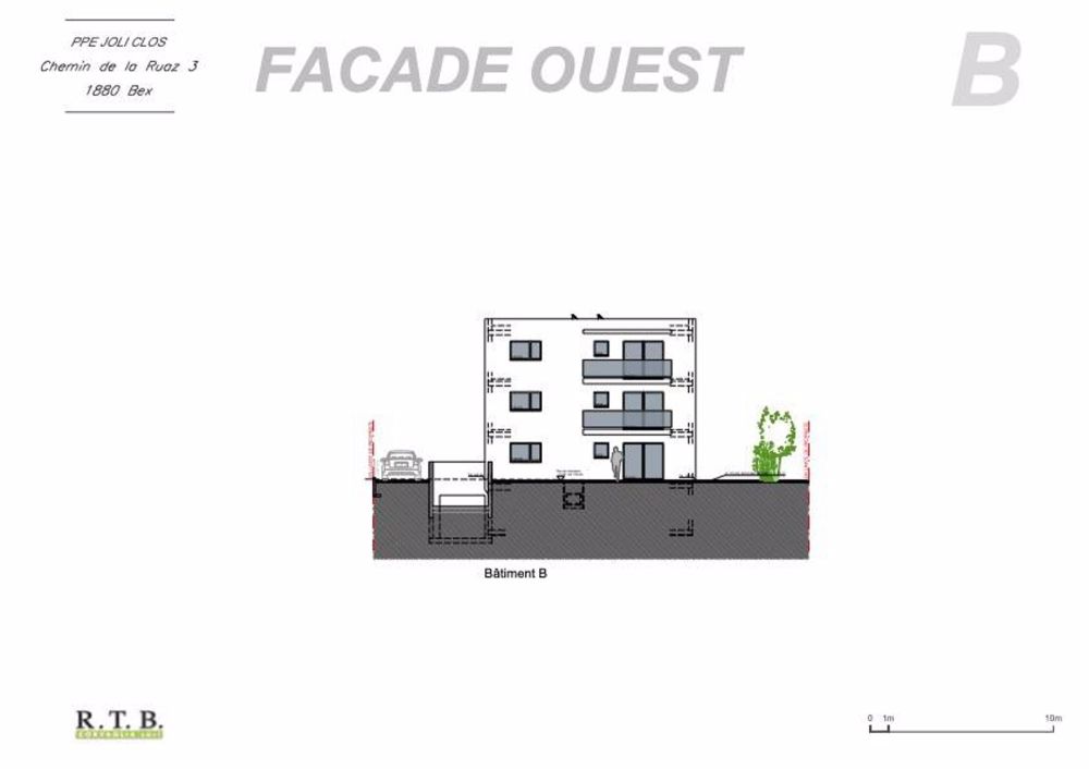 Appartement 2,5 pces (lot 11) au 2ème étage à Bex - Bild 9